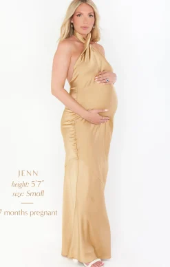 Kids Show Me Your Mumu Jasmine Halter Maxi Dress