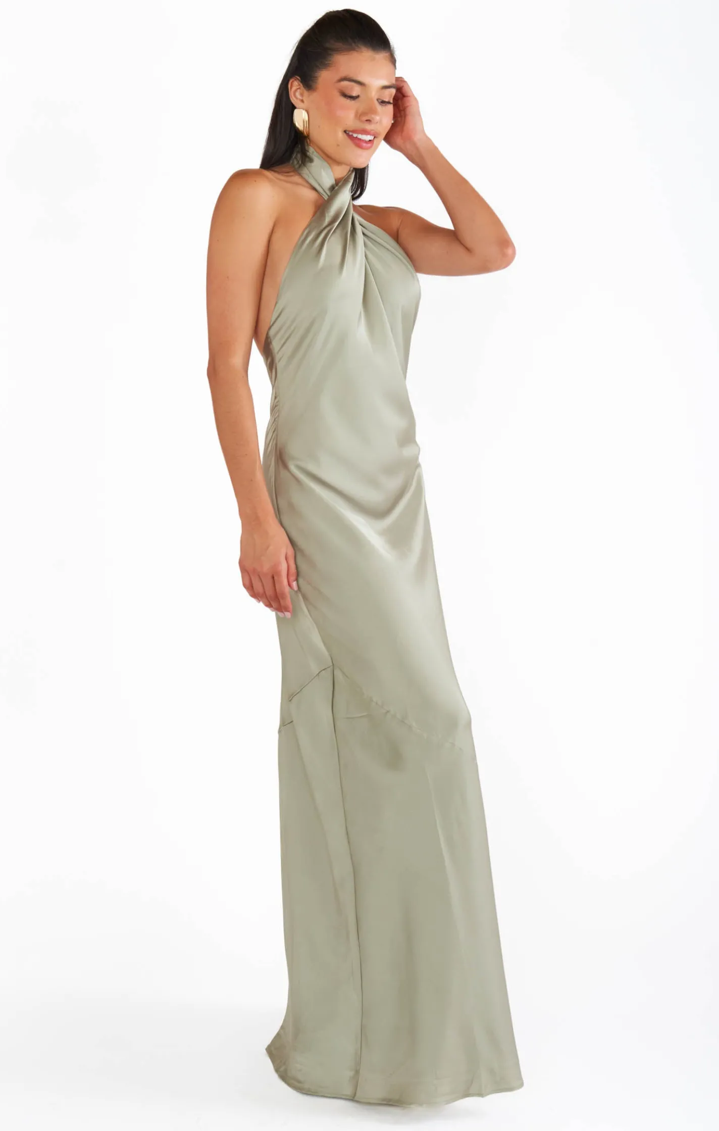 Kids Show Me Your Mumu Jasmine Halter Maxi Dress
