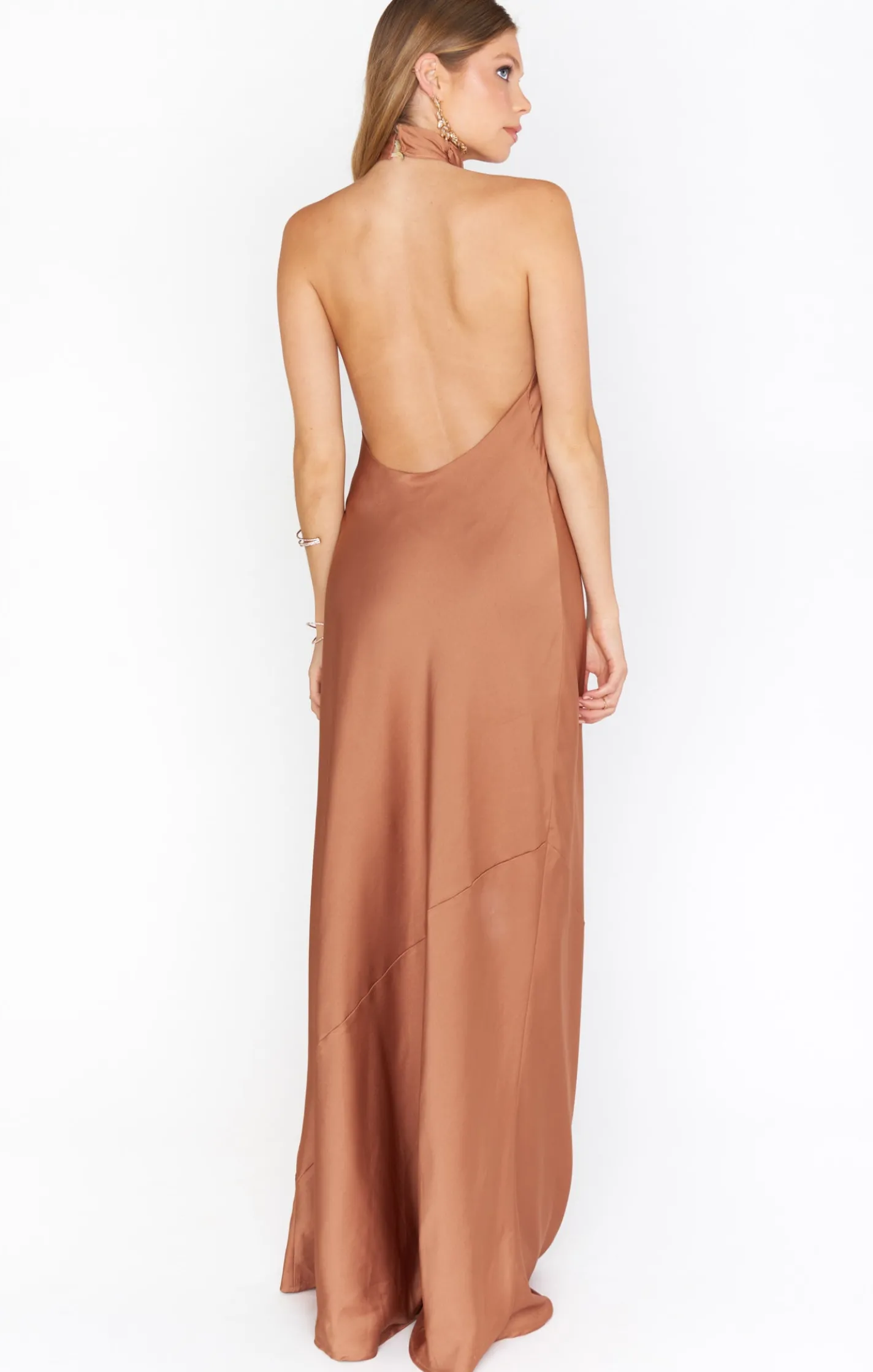Kids Show Me Your Mumu Jasmine Halter Maxi Dress