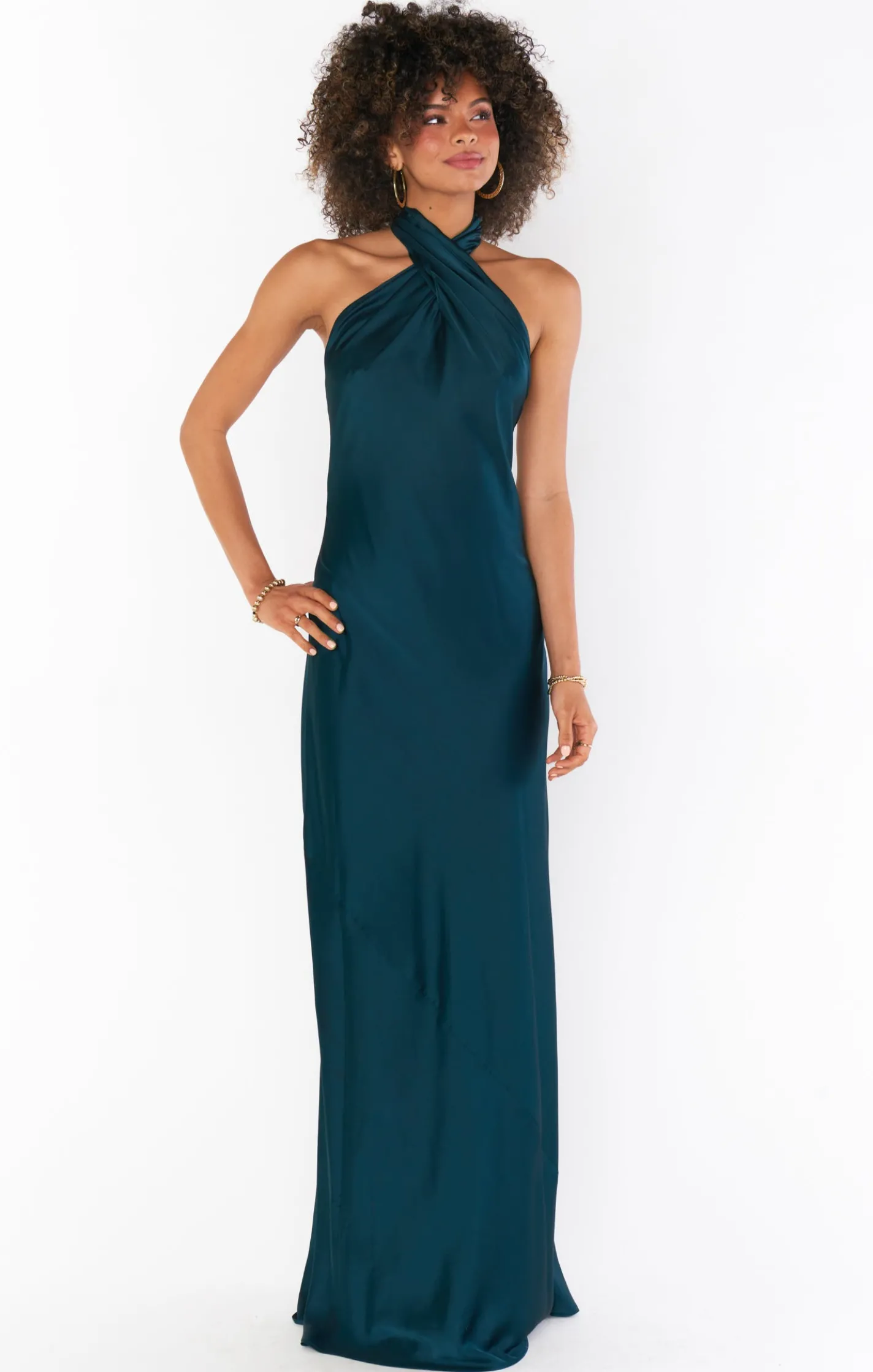 Kids Show Me Your Mumu Jasmine Halter Maxi Dress