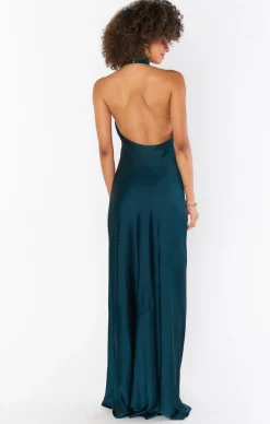 Kids Show Me Your Mumu Jasmine Halter Maxi Dress