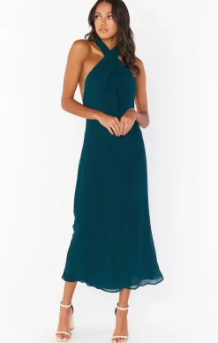 Kids Show Me Your Mumu Jasmine Halter Midi Dress