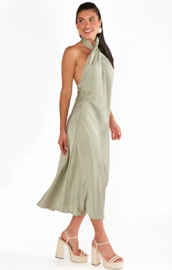 Kids Show Me Your Mumu Jasmine Halter Midi Dress