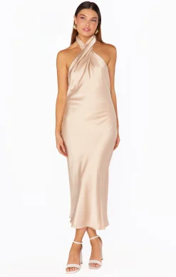 Kids Show Me Your Mumu Jasmine Halter Midi Dress