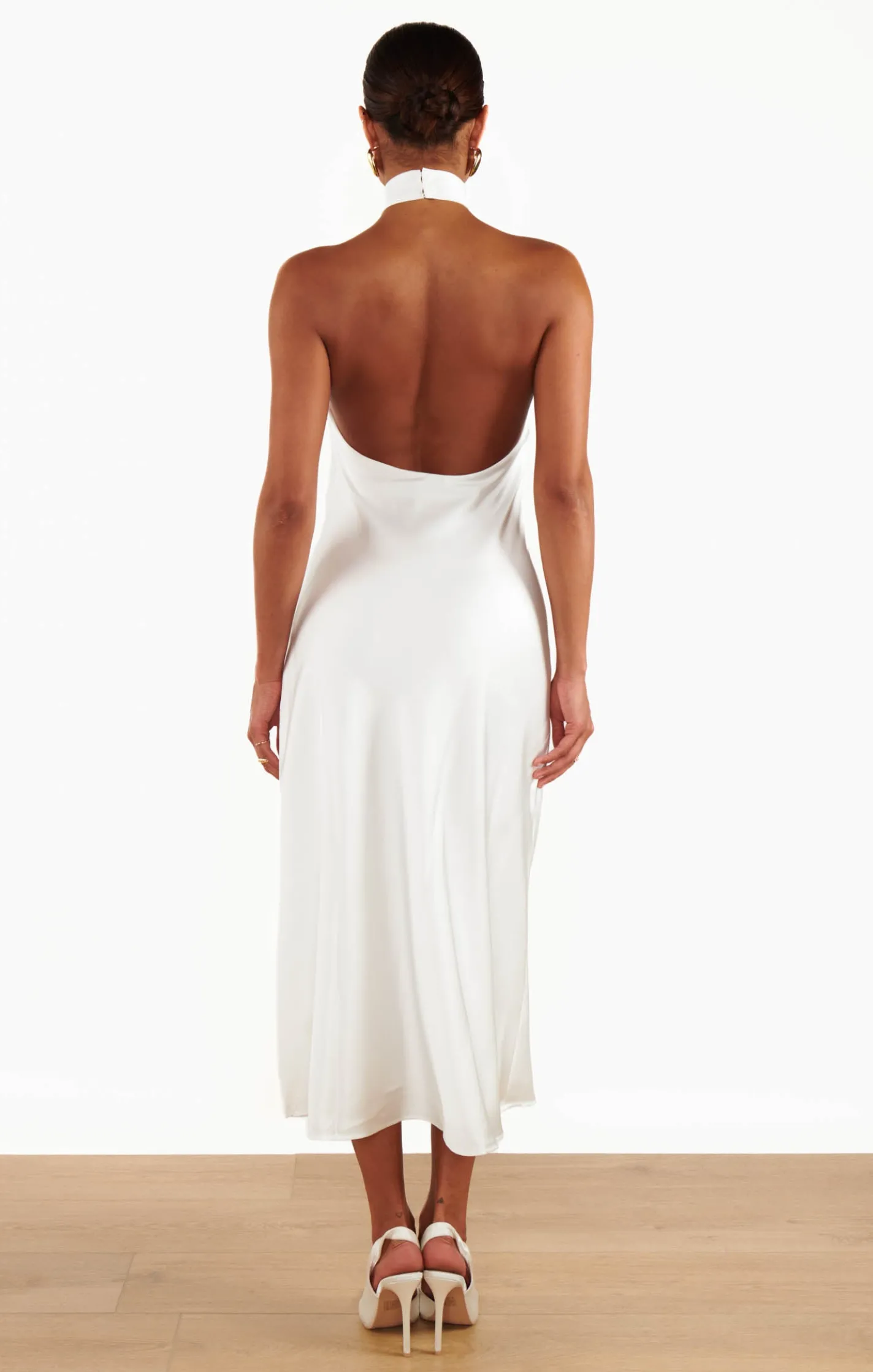 Kids Show Me Your Mumu Jasmine Halter Midi Dress