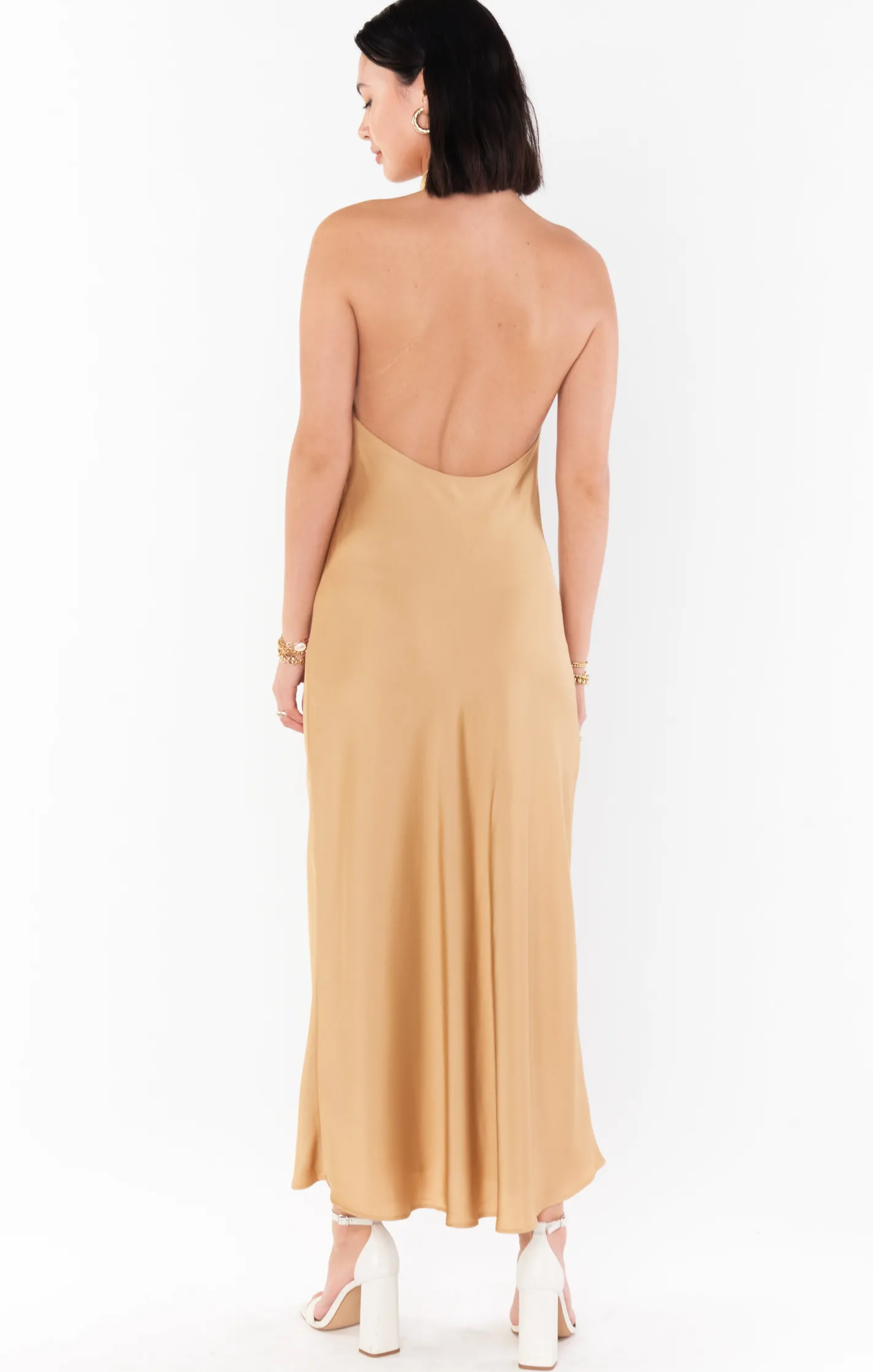 Show Me Your Mumu Jasmine Halter Midi Dress