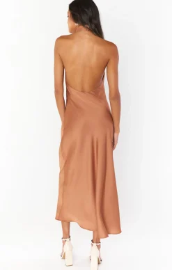Kids Show Me Your Mumu Jasmine Halter Midi Dress
