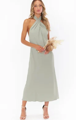 Kids Show Me Your Mumu Jasmine Halter Midi Dress
