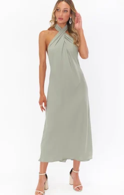 Kids Show Me Your Mumu Jasmine Halter Midi Dress