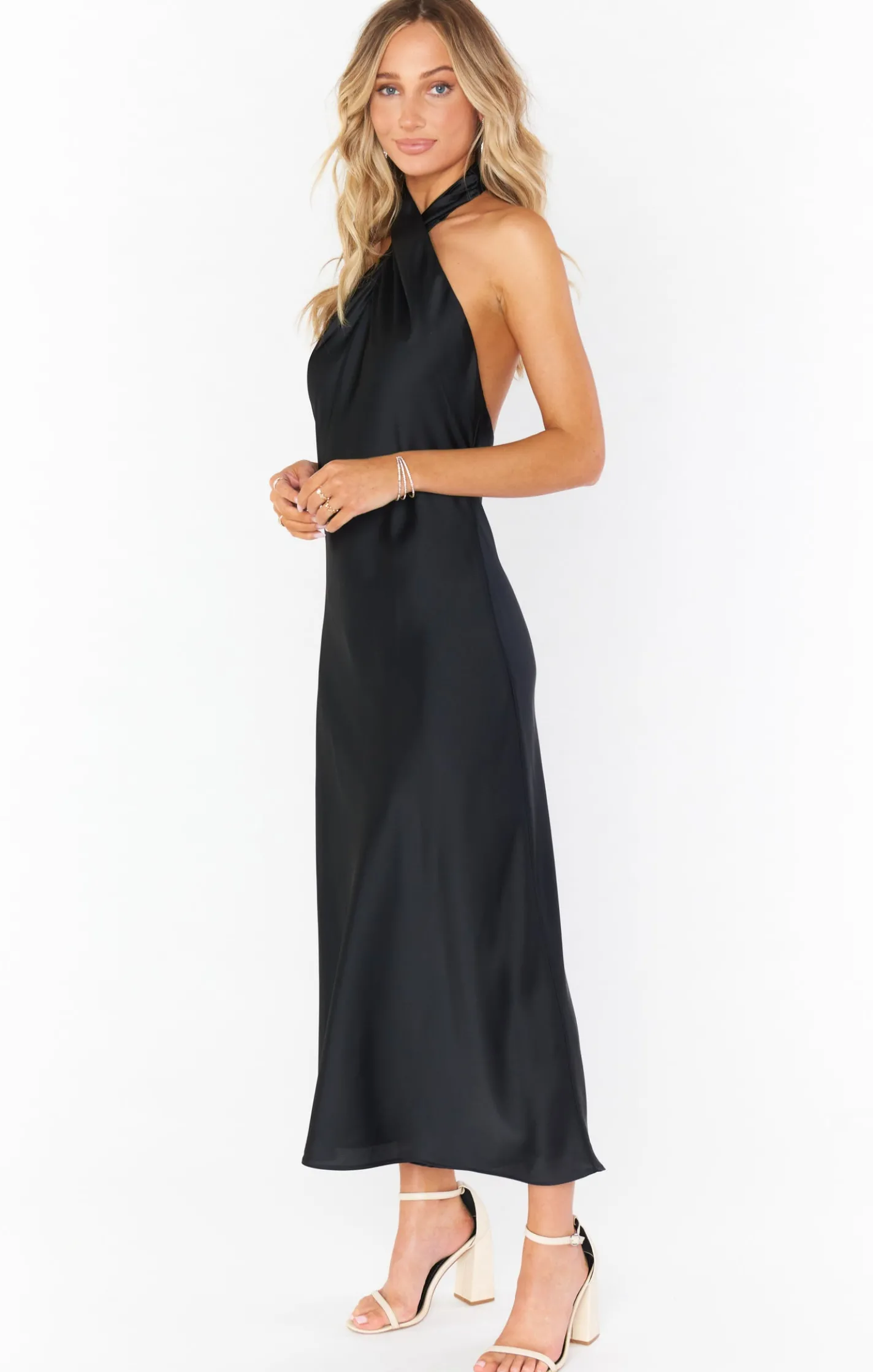 Kids Show Me Your Mumu Jasmine Halter Midi Dress