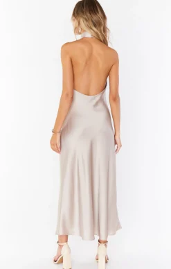 Kids Show Me Your Mumu Jasmine Halter Midi Dress