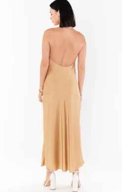 Kids Show Me Your Mumu Jasmine Halter Midi Dress