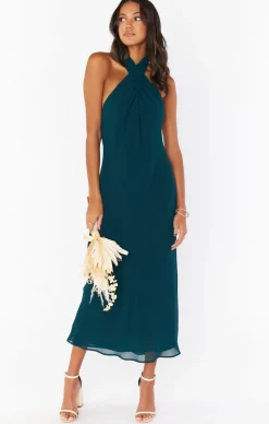 Kids Show Me Your Mumu Jasmine Halter Midi Dress