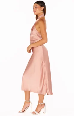 Kids Show Me Your Mumu Jasmine Halter Midi Dress