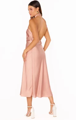 Kids Show Me Your Mumu Jasmine Halter Midi Dress
