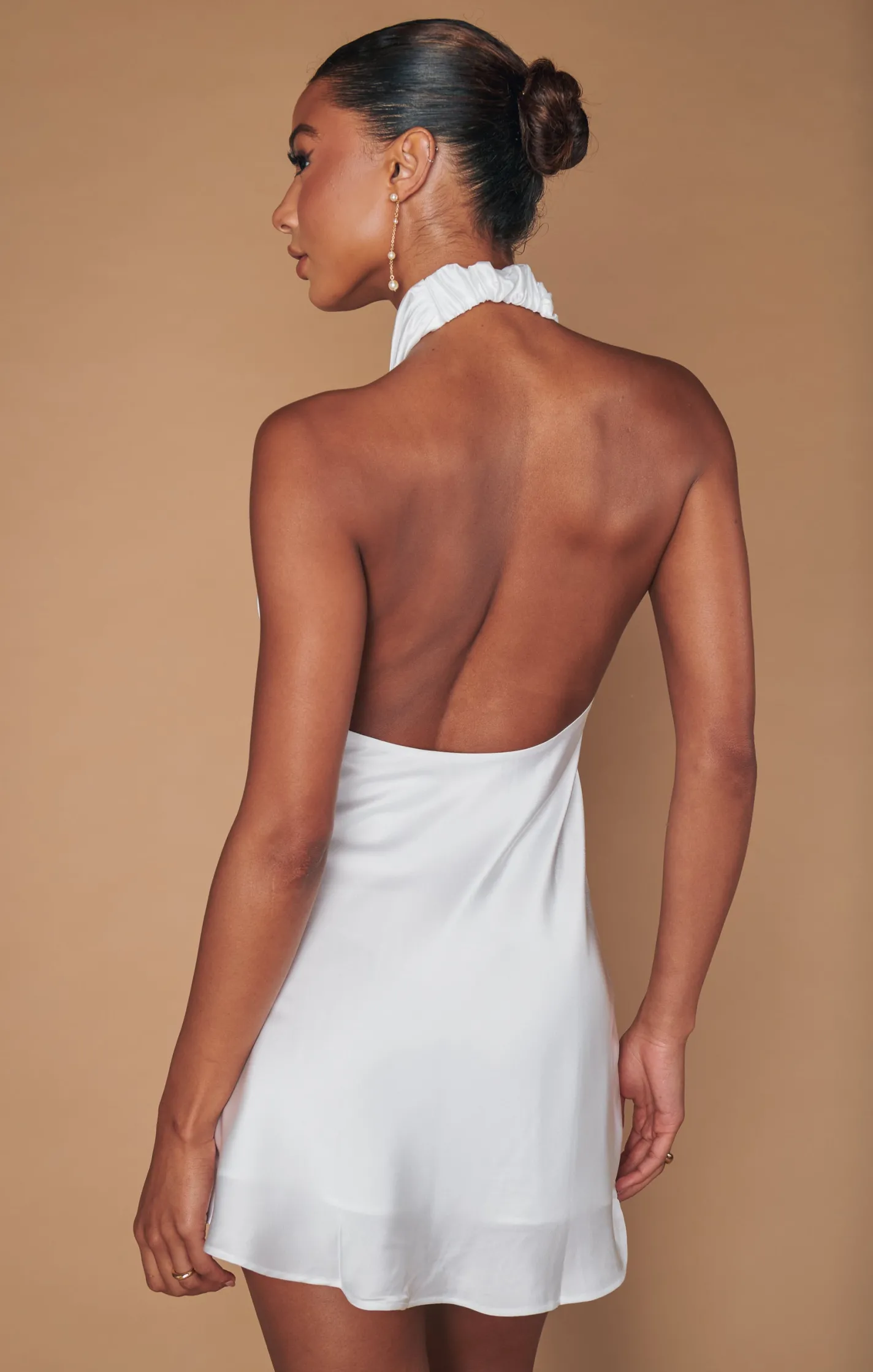Show Me Your Mumu Jasmine Halter Mini Dress