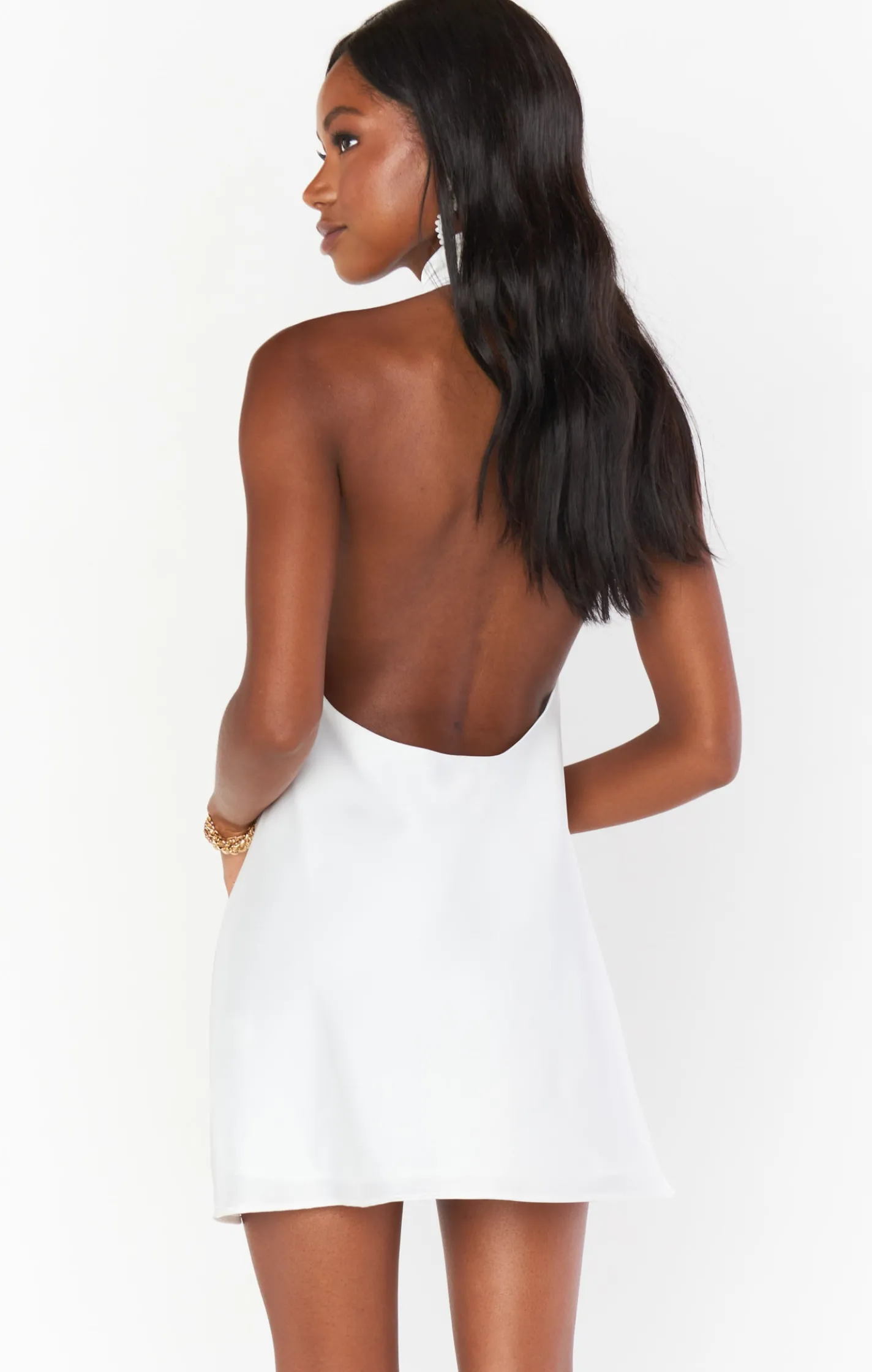 Show Me Your Mumu Jasmine Halter Mini Dress