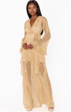 Show Me Your Mumu Jenny Ruffle Maxi Dress