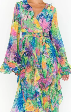 Show Me Your Mumu Jenny Ruffle Maxi Dress