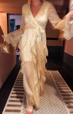 Kids Show Me Your Mumu Jenny Ruffle Maxi Dress