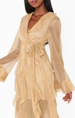 Show Me Your Mumu Jenny Ruffle Maxi Dress