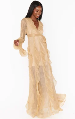 Show Me Your Mumu Jenny Ruffle Maxi Dress