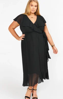 Show Me Your Mumu Jess Ruffle Midi Dress