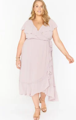 Kids Show Me Your Mumu Jess Ruffle Midi Dress