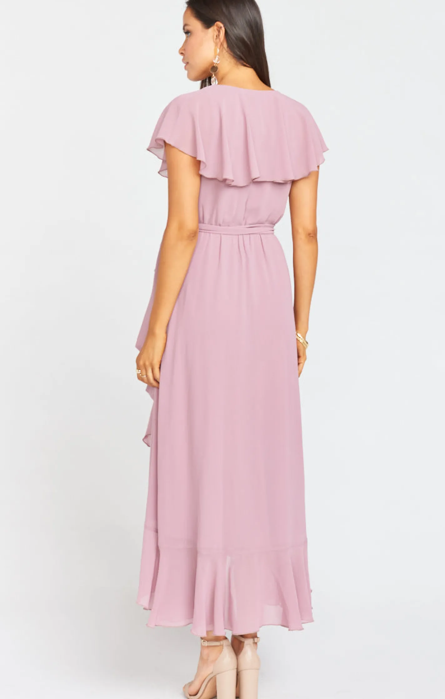 Kids Show Me Your Mumu Jess Ruffle Midi Dress