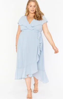 Show Me Your Mumu Jess Ruffle Midi Dress