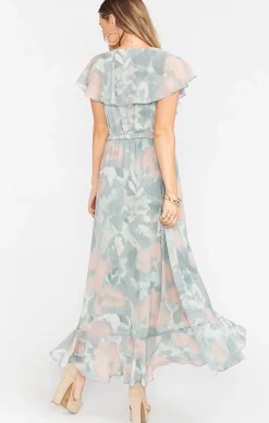 Kids Show Me Your Mumu Jess Ruffle Midi Dress
