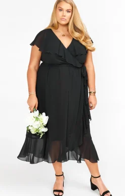 Kids Show Me Your Mumu Jess Ruffle Midi Dress