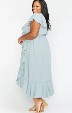 Show Me Your Mumu Jess Ruffle Midi Dress