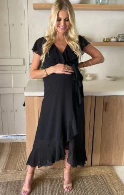 Show Me Your Mumu Jess Ruffle Midi Dress