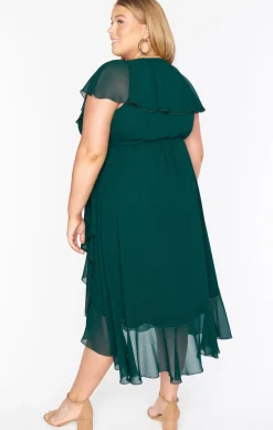 Kids Show Me Your Mumu Jess Ruffle Midi Dress