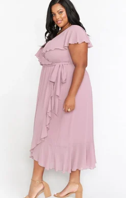 Show Me Your Mumu Jess Ruffle Midi Dress