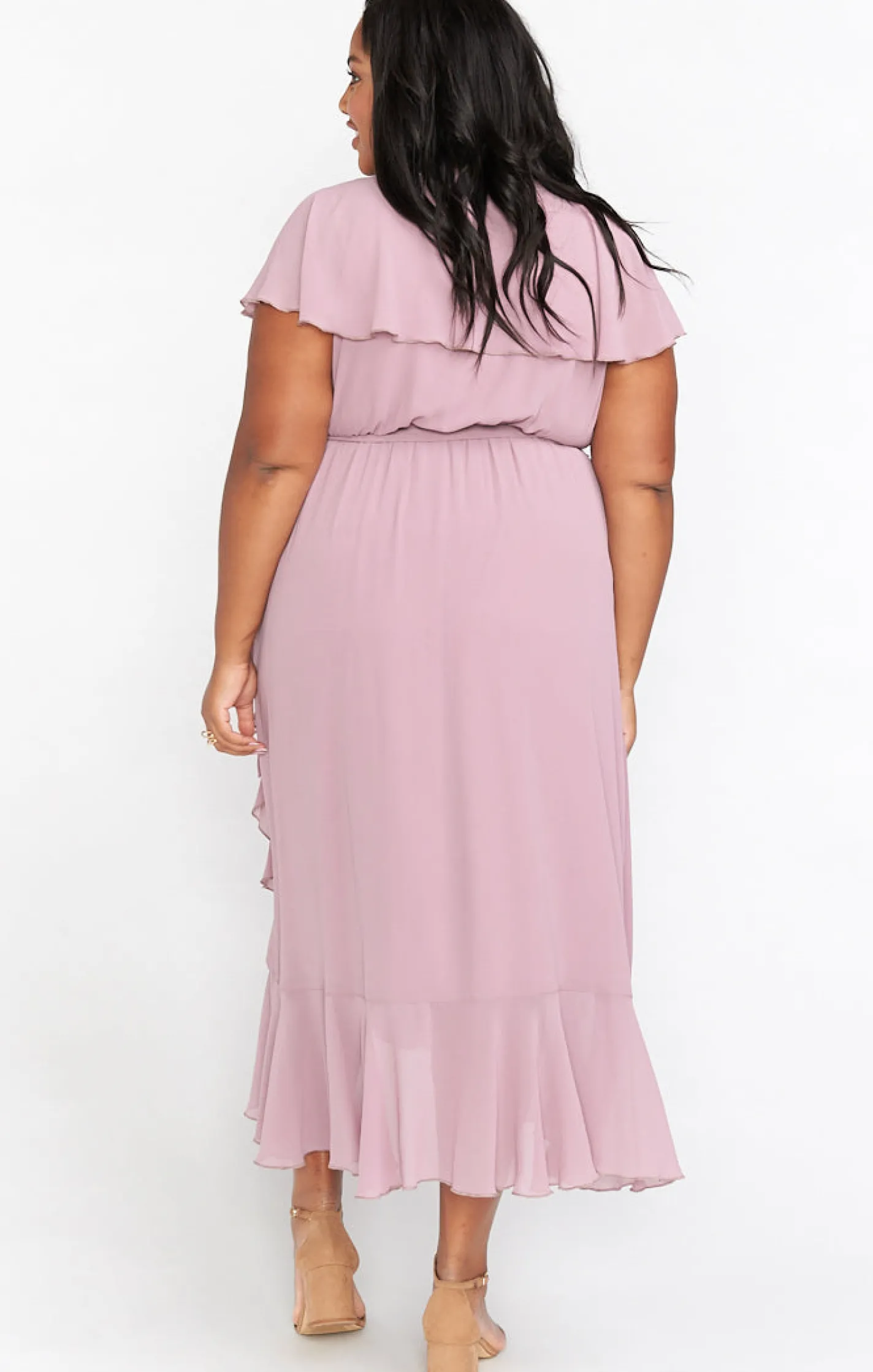 Show Me Your Mumu Jess Ruffle Midi Dress