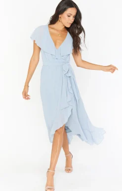 Kids Show Me Your Mumu Jess Ruffle Midi Dress