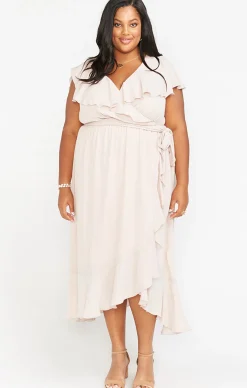 Show Me Your Mumu Jess Ruffle Midi Dress
