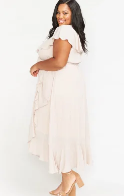 Show Me Your Mumu Jess Ruffle Midi Dress
