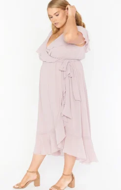Show Me Your Mumu Jess Ruffle Midi Dress