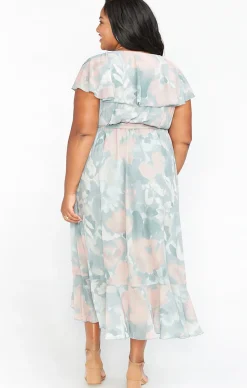 Kids Show Me Your Mumu Jess Ruffle Midi Dress
