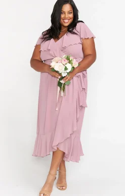Show Me Your Mumu Jess Ruffle Midi Dress