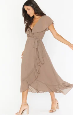 Show Me Your Mumu Jess Ruffle Midi Dress