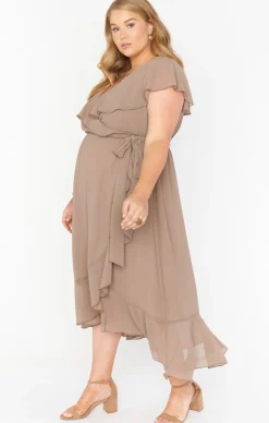Show Me Your Mumu Jess Ruffle Midi Dress