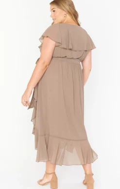 Show Me Your Mumu Jess Ruffle Midi Dress