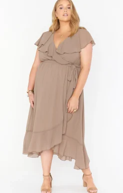 Show Me Your Mumu Jess Ruffle Midi Dress