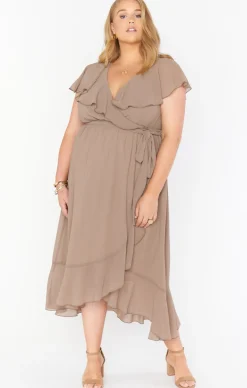 Kids Show Me Your Mumu Jess Ruffle Midi Dress