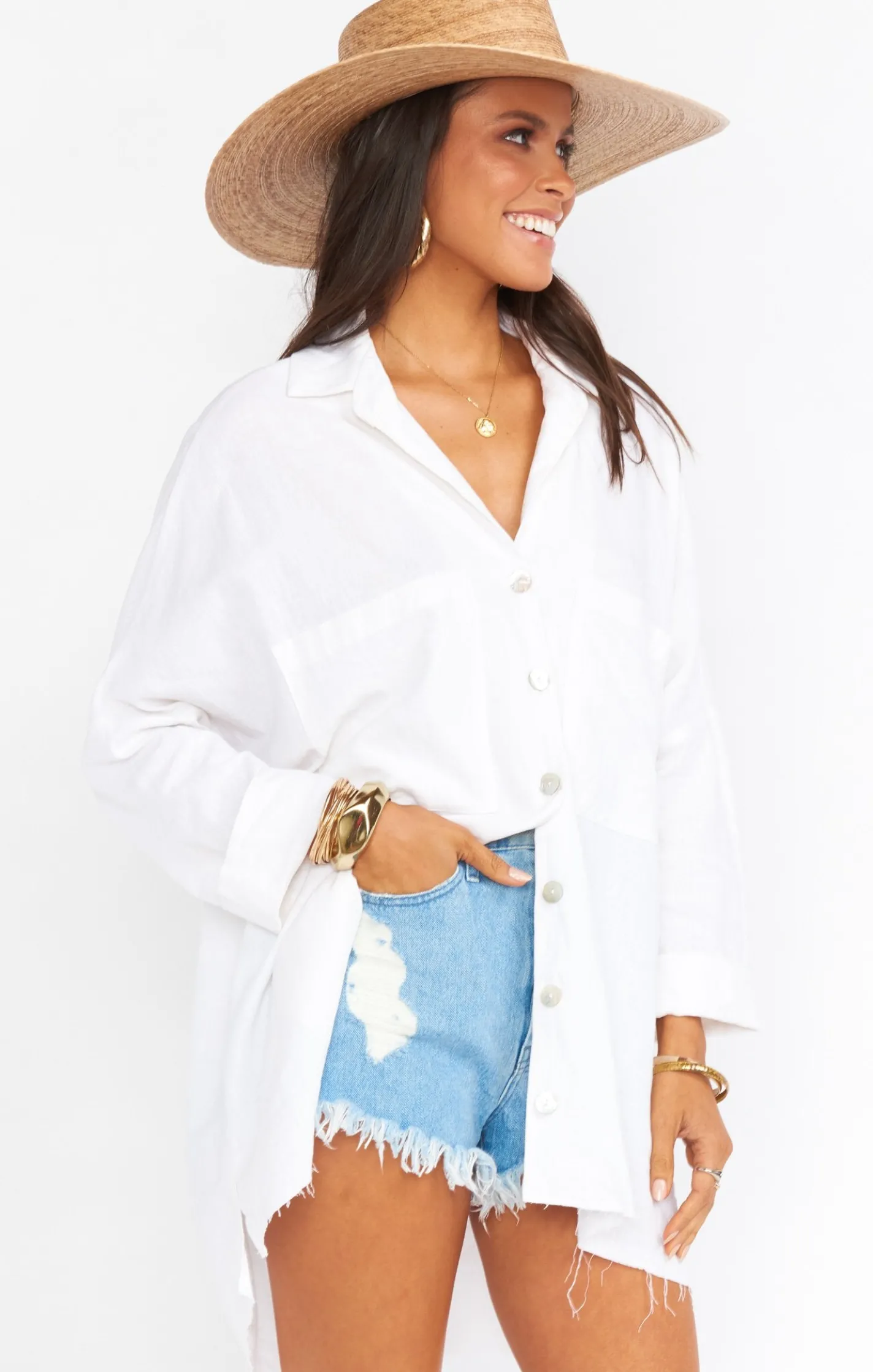 Kids Show Me Your Mumu Johns Button Down Shirt