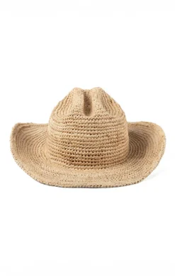 Show Me Your Mumu Lack of Color Raffia Cowboy Hat
